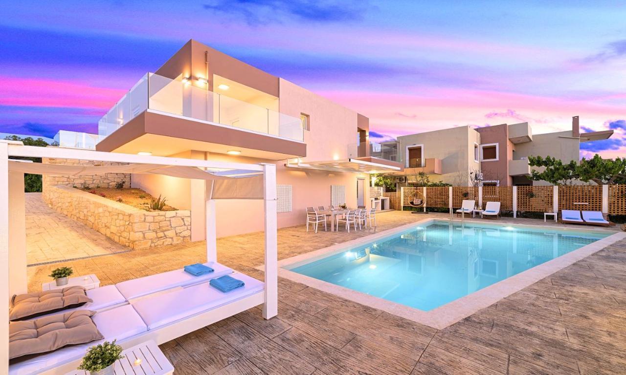 Allas Villa Heated Pool Chania  Exterior foto